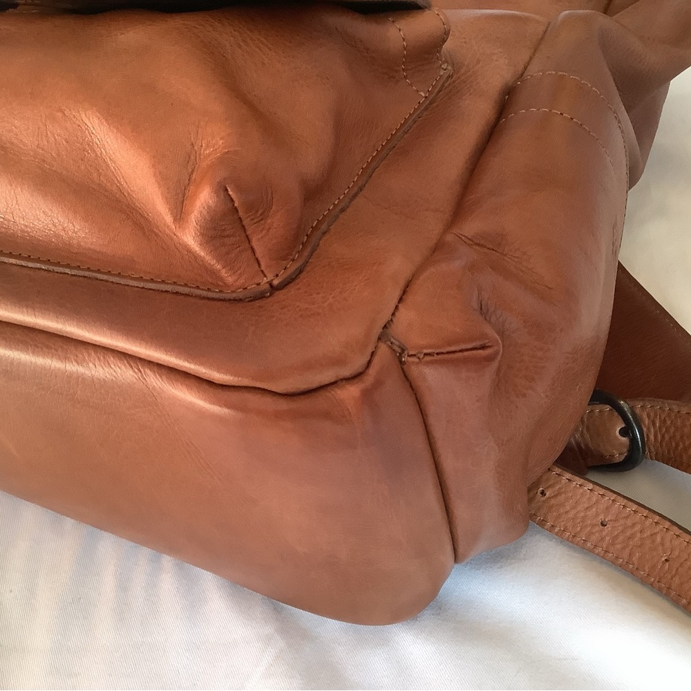 Brown Leather Backpack - image 12
